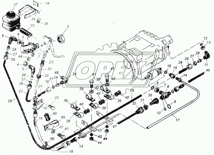 64226-1602906 Кронштейн МАЗ